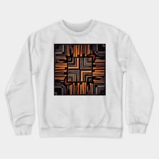 square composition based on a discovered forgotten library of first editions Crewneck Sweatshirt
